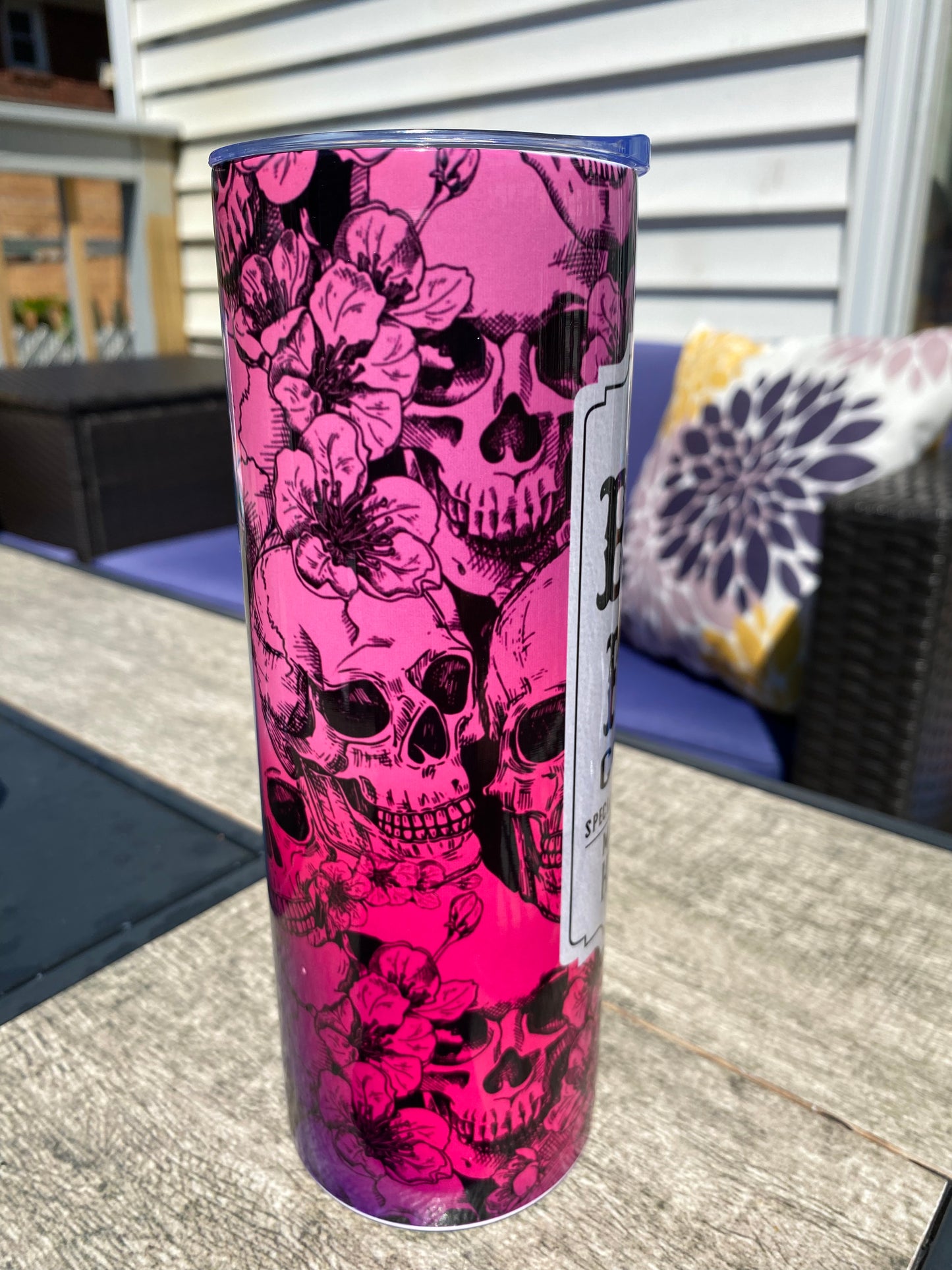 Black Flame 20oz Stainless Steel Tumbler