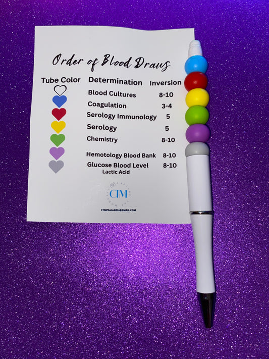 Order of the Draw Beaded Pen
