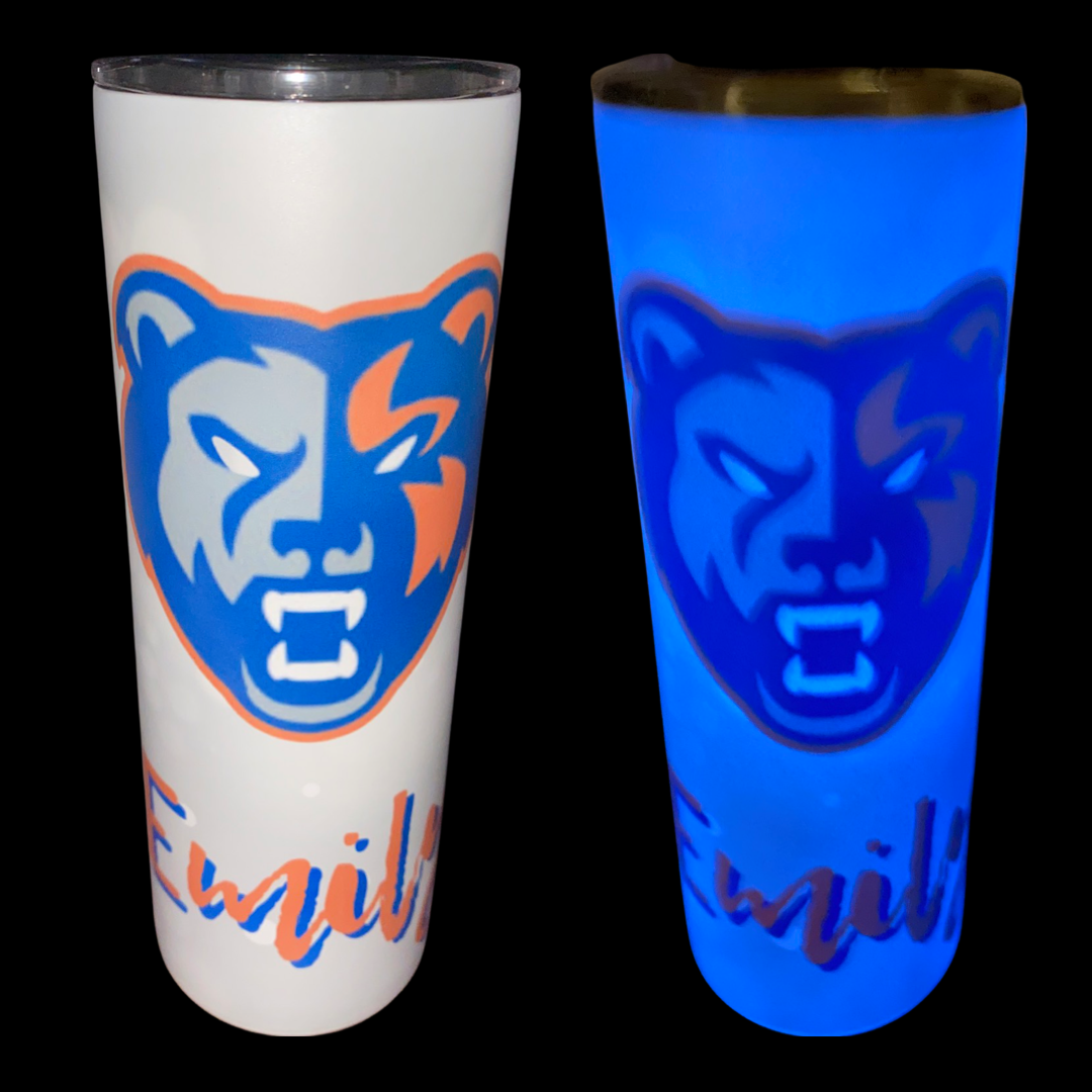 20 oz Glow in the Dark Tumbler