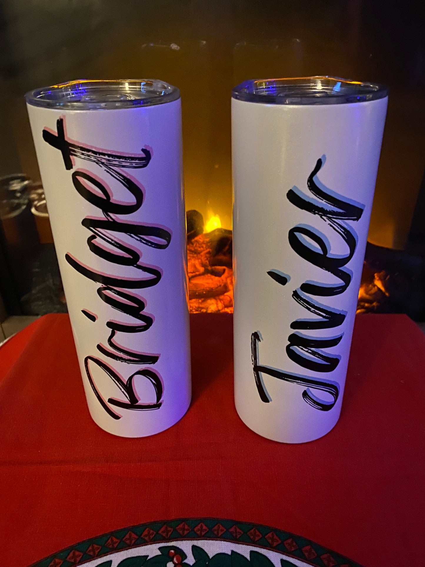 UV Color Changing / Glow Tumblers 20 oz (Personalized with Name)