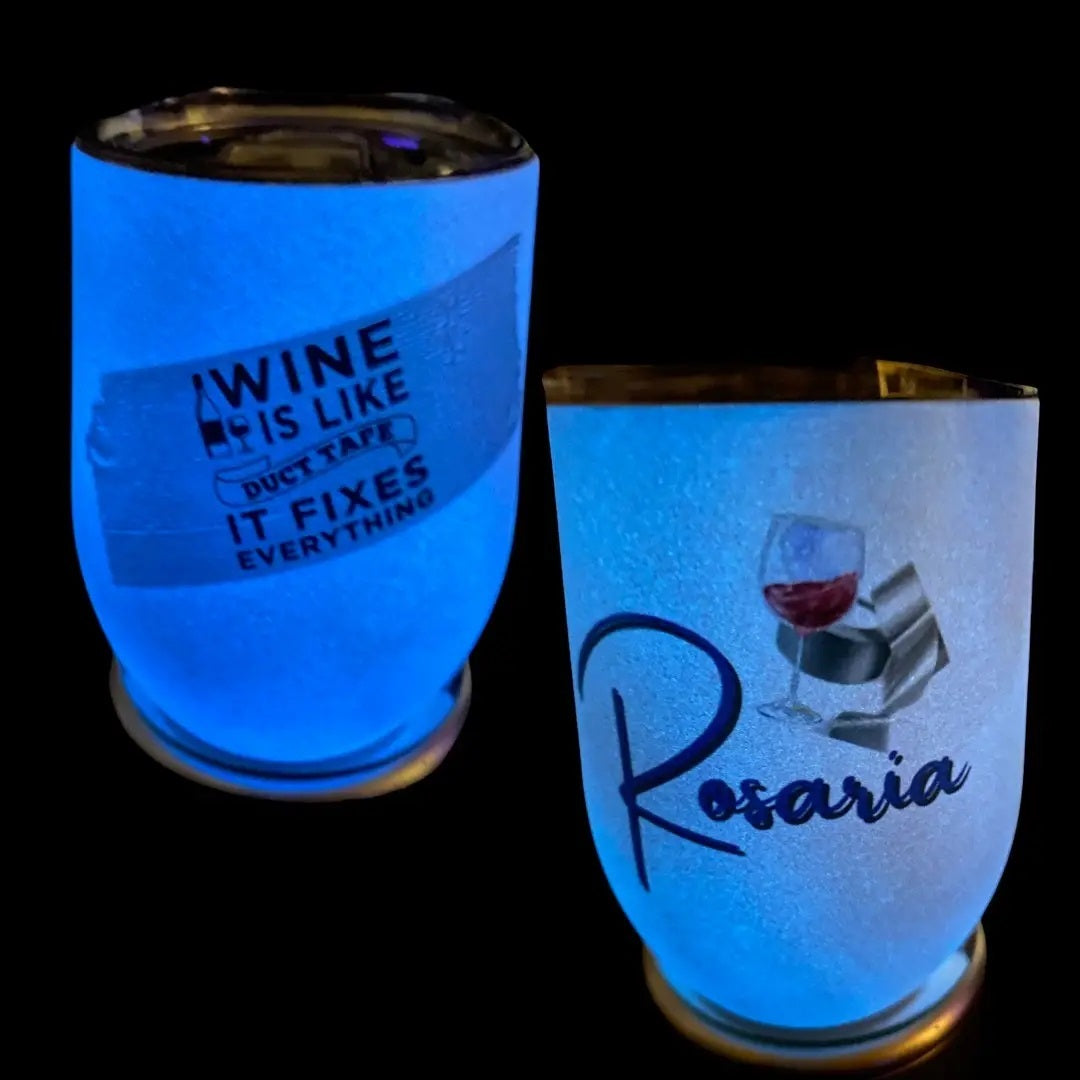 Glow in the Dark Wine Tumbler